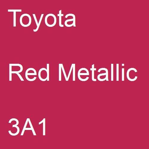 Toyota, Red Metallic, 3A1.